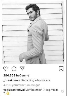 Burak Deniz'in fotoğrafına Yağız Can Konyalı'dan zımba gibi yorum! 8 Burak Deniz'in fotoğrafına Yağız Can Konyalı'dan zımba gibi yorum! 8