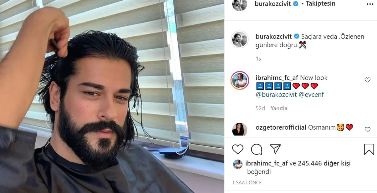 Kuruluş Osman dizisinin afişindeki ince mesaj ve Burak Özçivit'in büyük değişimi! 8