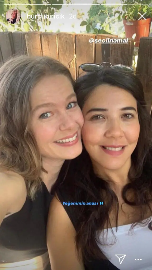 Yeni dizisi Fatma öncesinde moral topluyor! Burcu Biricik'in aile keyfi... 8