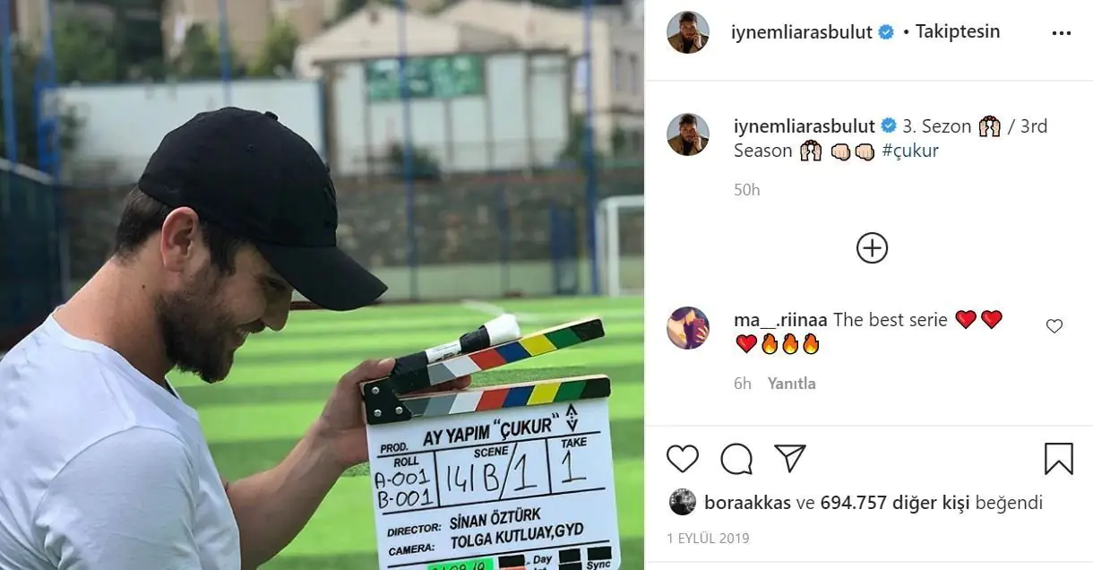 Aras Bulut İynemli'nin Çukur dizisi uğuru! 8