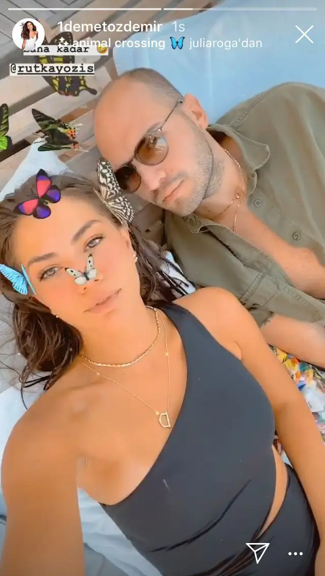 Demet Özdemir'in kelebek sevdası! Nurgül Yeşilçay'dan sürpriz buluşma! Aslıhan Güner'den karavan pozu! 11