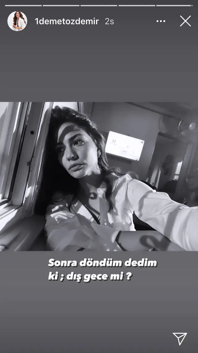 Demet Özdemir, Doğduğun Ev Kaderindir setinden paylaşmaya doyamıyor 11