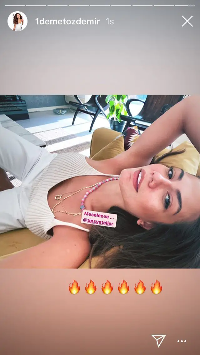 Demet Özdemir bu kez gerçekten reklam falan yapmadı... Tamamen duygusal... 8