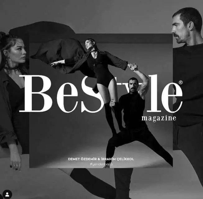 Kapak diye buna derler! Demet Özdemir ve İbrahim Çelikkol'dan unutulmayacak müthiş pozlar 16