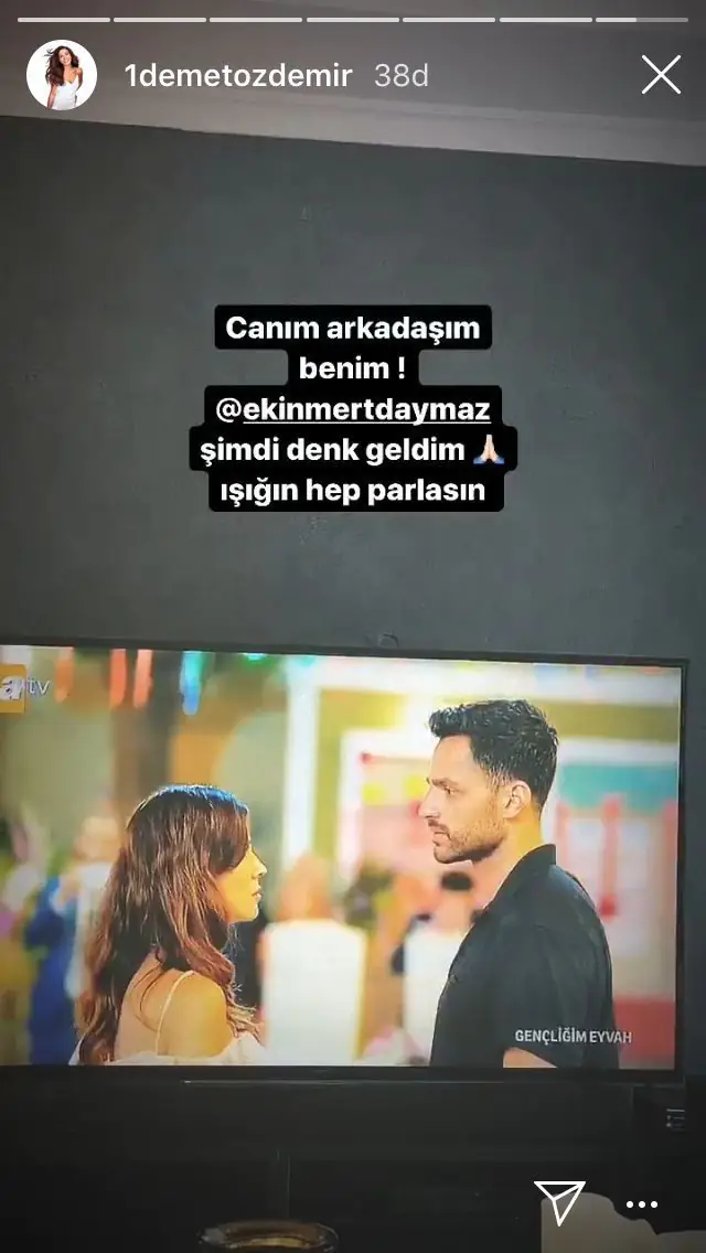 Yıllar geçti ama unutmadı! Demet Özdemir'den Çilek Kokusu dizisindeki partnerine sürpriz jest! 7