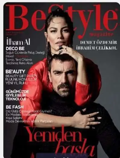İbrahim Çelikkol ve Demet Özdemir'in dergideki kapak fotosu olay oldu! 7