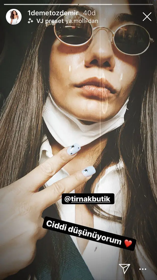 Demet Özdemir'in tırnaklarını gördünüz mü? 7