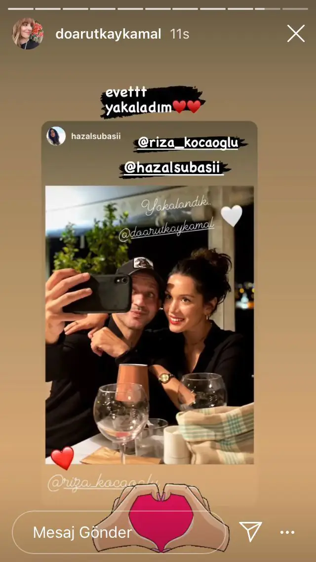 Doğa Rutkay, Çukur'un iki aşığını yakaladı ve affetmedi, sosyal medyada yayınladı... 7