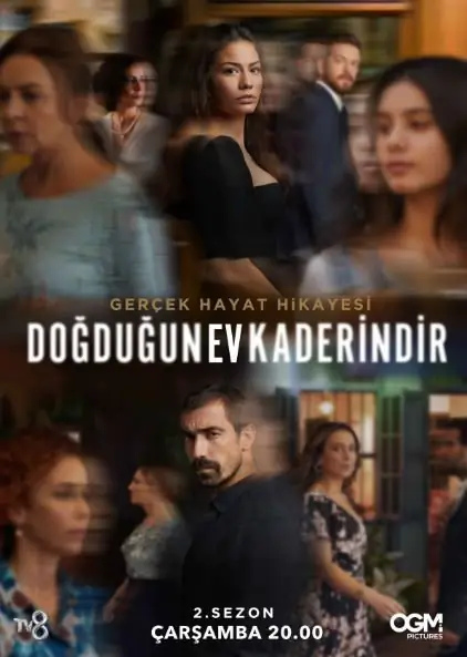 Her şey bu afişte saklı! Doğduğun Ev Kaderindir dizisinden dikkat çeken yeni sezon afişi 7
