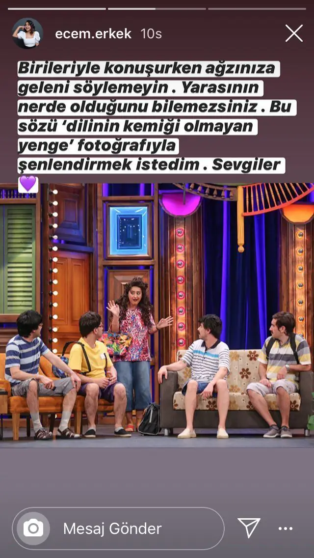 Fena kızdırmışlar! Güldür Güldür'ün Naime'si Ecem Erkek'ten sert çıkış! 7
