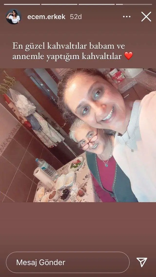 Kopyası gibi! Ecem Erkek'in annesine benzerliğine bakar mısınız? 11