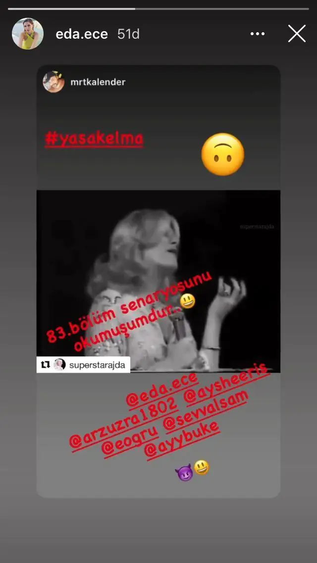 Yasak Elma izleyicisi mutsuz ama Eda Ece 83. bölüm için tüyoyu çoktan verdi! 10
