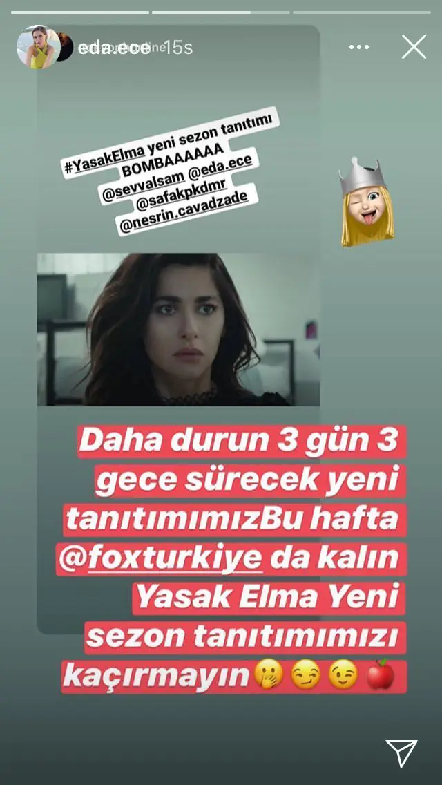 Eda Ece, elini biraz daha arttırdı! Yasak Elma'nın bombaları daha sürecek... 7