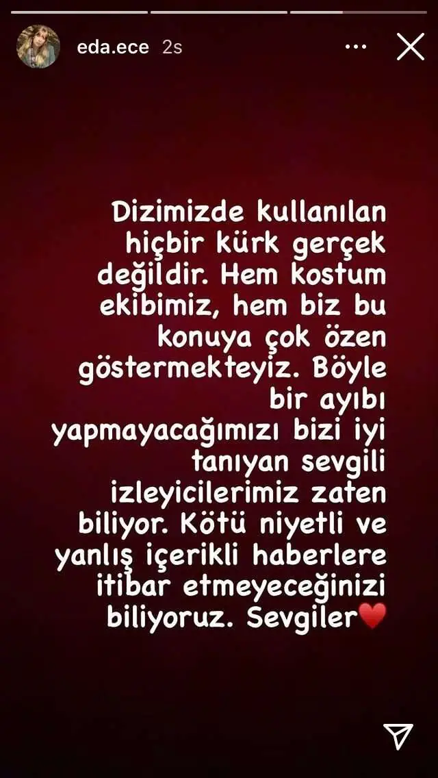 Eda Ece: Böyle bir ayıbı yapmayacağımızı izleyicilerimiz biliyor! 7