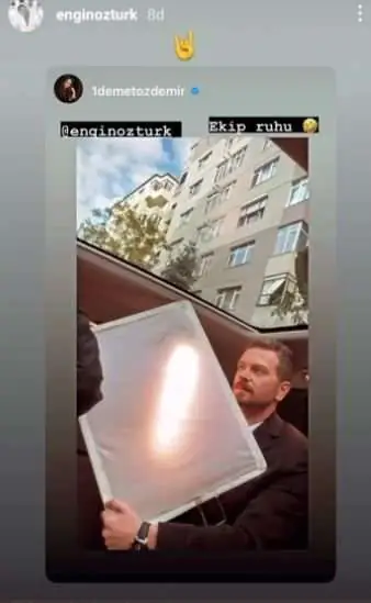 Demet Özdemir, Engin Öztürk'ü çekti! Doğduğun Ev Kaderindir setinde klas hareket! 7