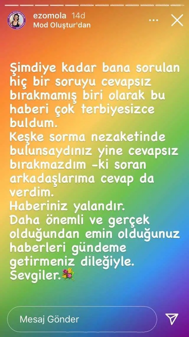 Ezgi Mola'ya büyük ayıp! O habere isyan etti: Çok terbiyesizce! 7