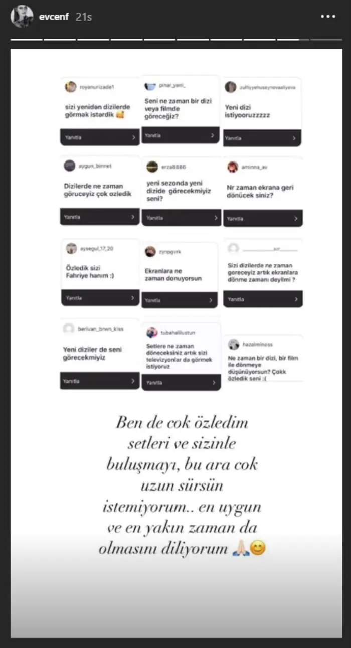 Fahriye Evcen'in setlere dönüşüyle ilgili kararı ortaya çıktı! 7