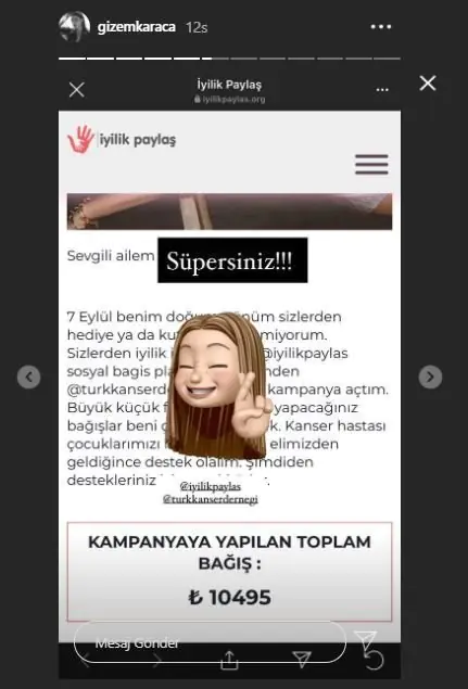 Gizem Karaca'yı hayranları doğum gününde önce üzdü, sonra çok mutlu etti! 7