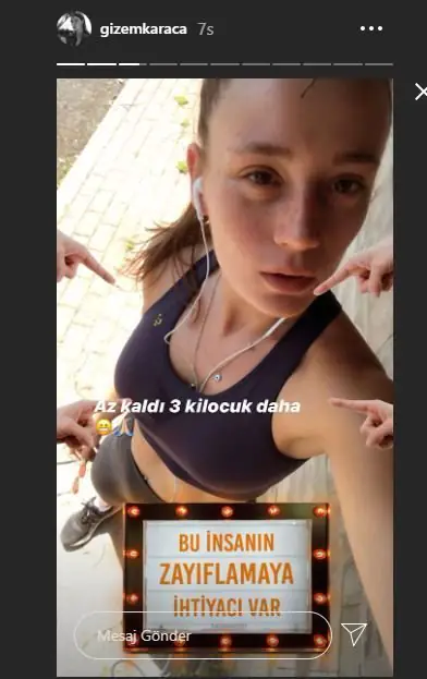 Güneş tepede yakarken Gizem Karaca'yı koşturan derdi! 8