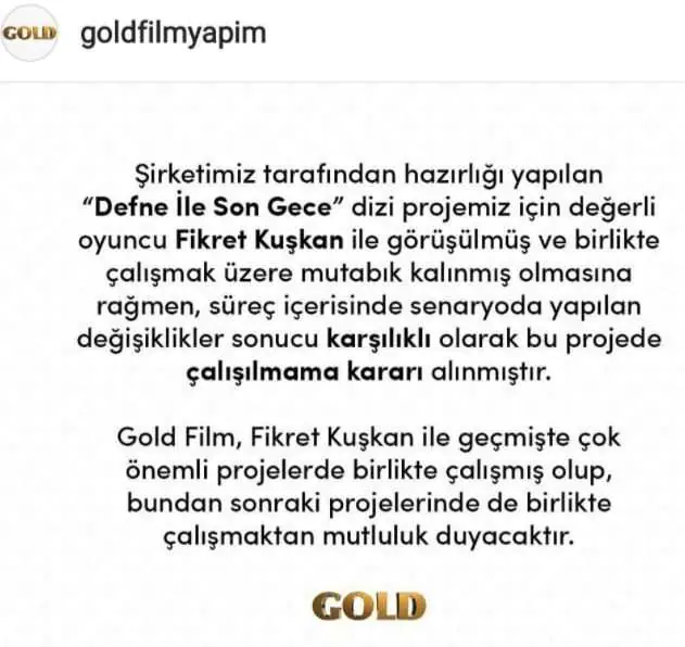 Fox TV'nin yeni dizisi Defne İle Son Gece başlamadan flaş ayrılık! Başrol isim senaryo değişince bıraktı! 9 Fox TV'nin yeni dizisi Defne İle Son Gece başlamadan flaş ayrılık! Başrol isim senaryo değişince bıraktı! 9