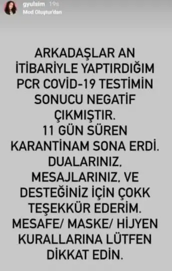 Gülsim Ali İlhan'dan hayranlarını sevindiren geri dönüş mesajı 7