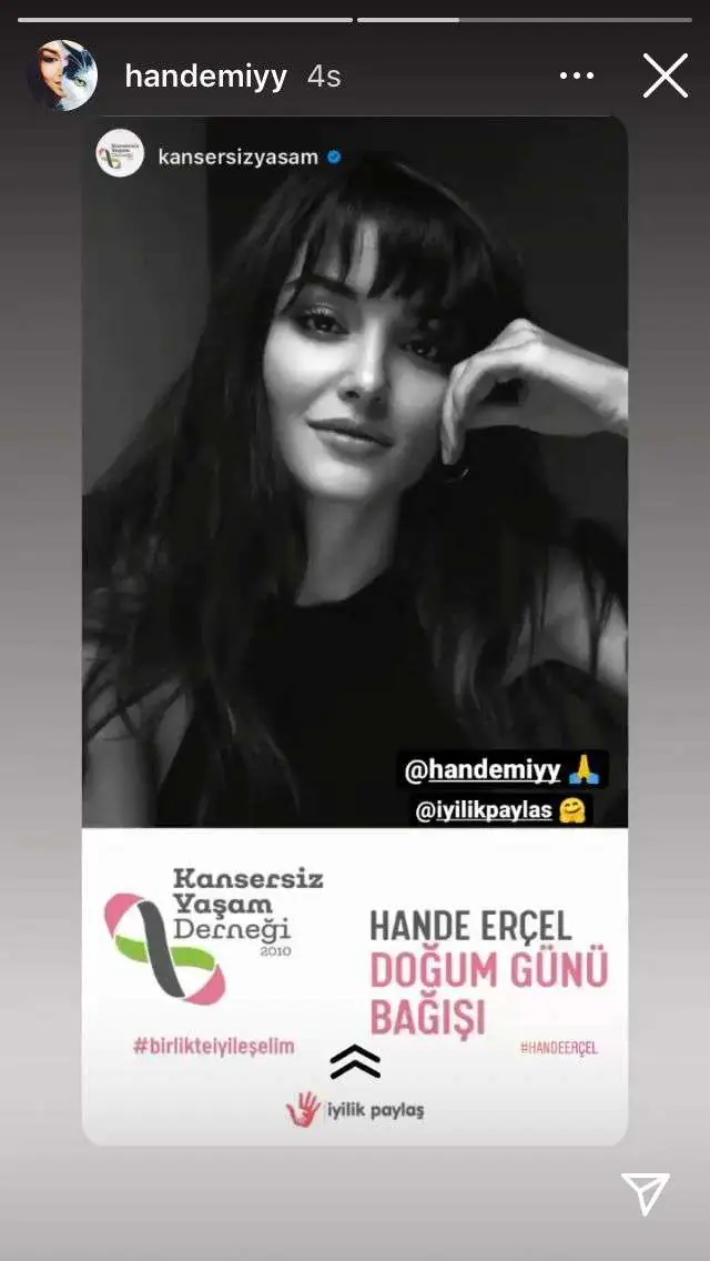 Aynı acıyı yaşayan Hande Erçel, yaptığı çağrı ile gönülleri bir kez daha fethetti! 8