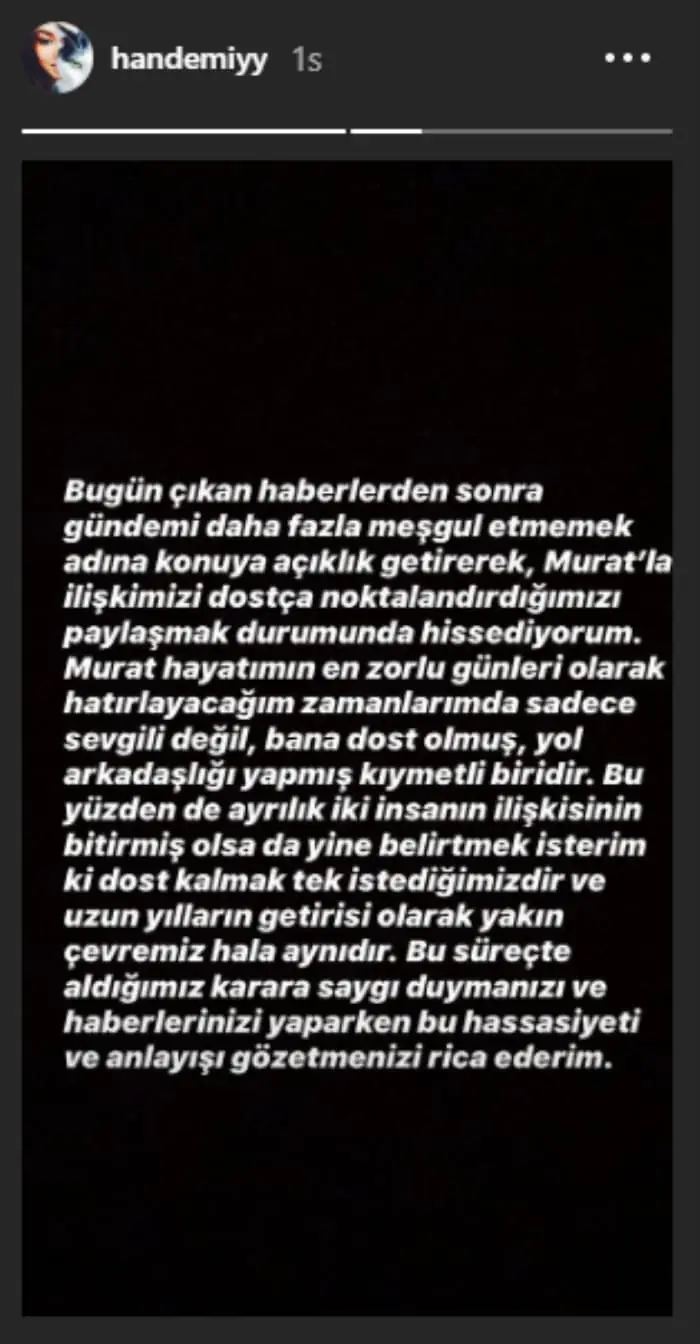 Sen Çal Kapımı ile müthiş dönüş yapan Hande Erçel'den ayrılık açıklaması! 7