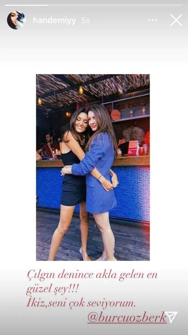 Hande Erçel'den 'ikizim' dediği ünlü isme sevgi dolu sözler 7