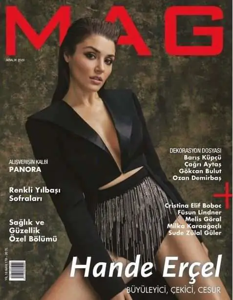 İkisi de kapak! Esra Bilgiç prenses gibi, Hande Erçel kuğu gibi... 10