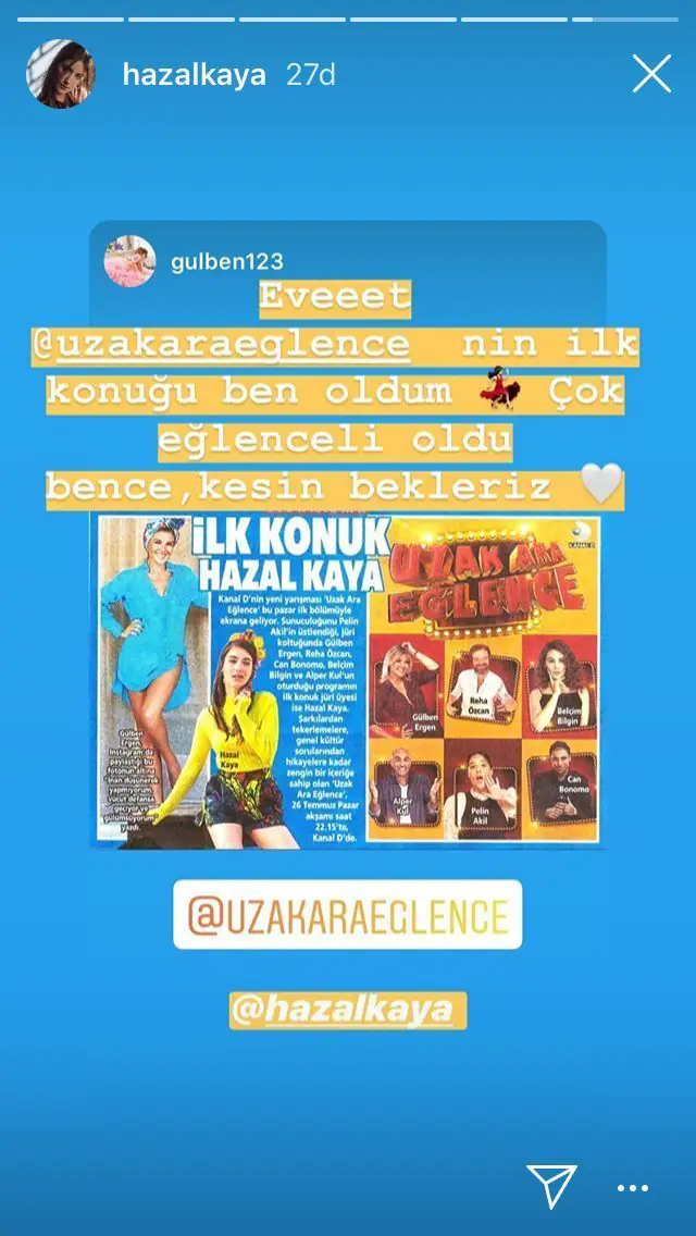 Hazal Kaya çağrıldığı programda isyan etti: Ben konuğum, ne biçim davranılıyor bana! 7