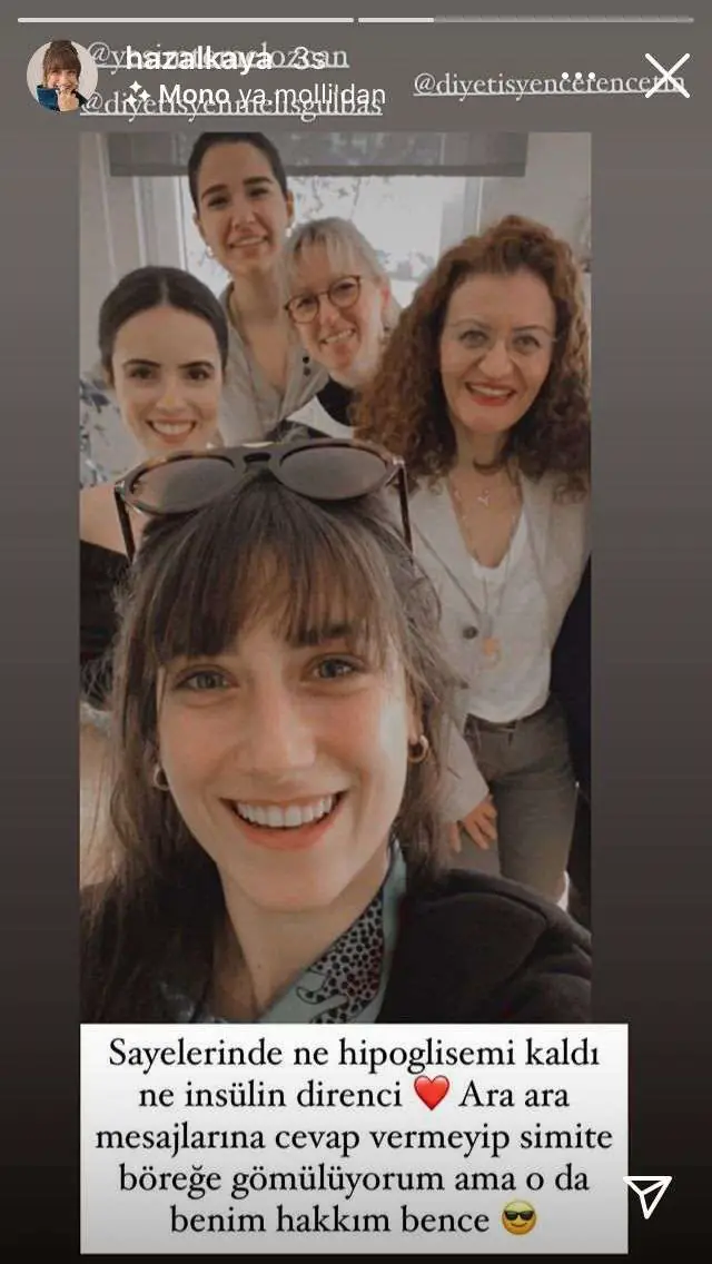 Yıllardır uğraşıyordu bitti! Hazal Kaya, müjdenin birini verdi, diğerini ima etti! 8