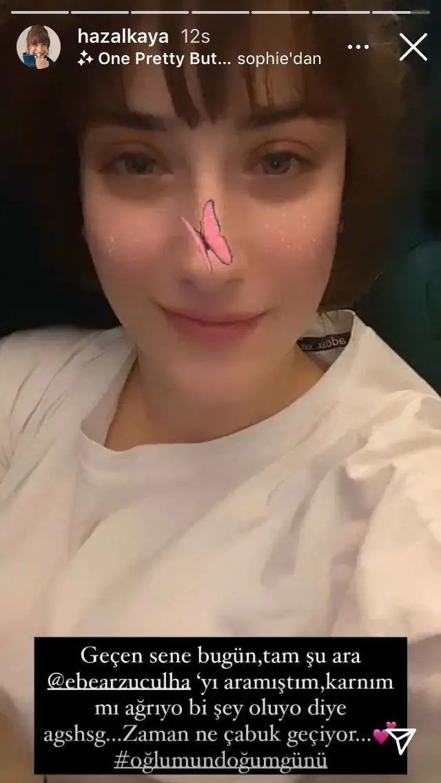 Hazal Kaya için bugün çok ama çok özel bir gün! 8