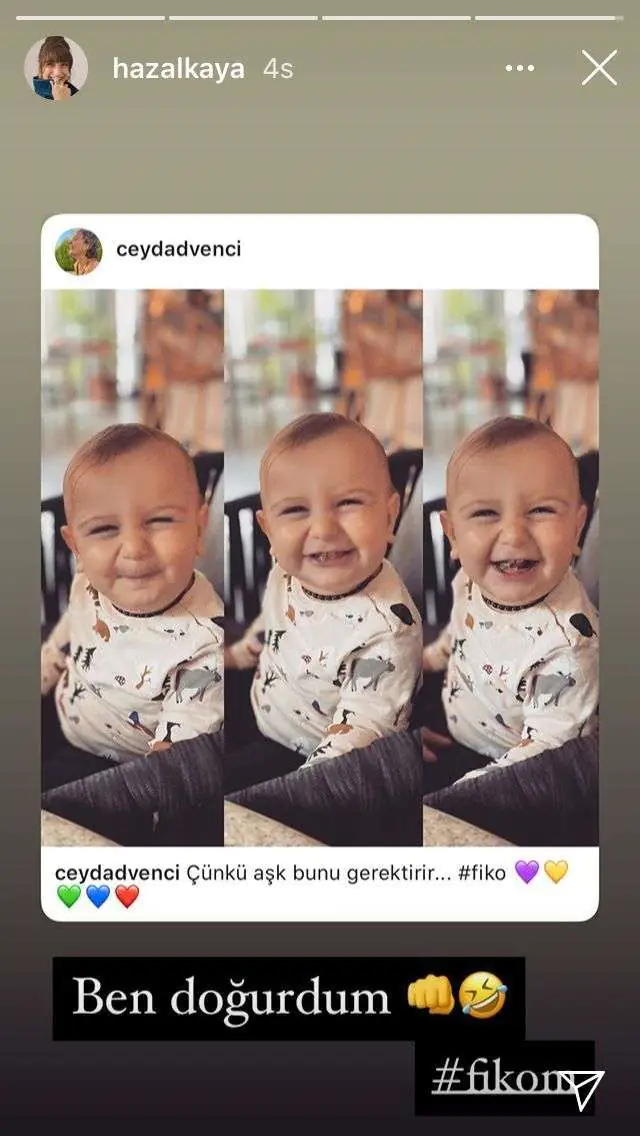 Şu Fiko'nun tatlılığına bakar mısınız? Hazal Kaya'dan oğluna güldüren yorum 7