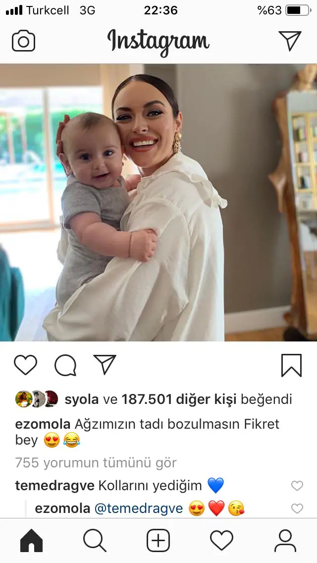 Hazal Kaya'nın oğlu Fikret Ali, herkesin yüzünü güldürdü! 9