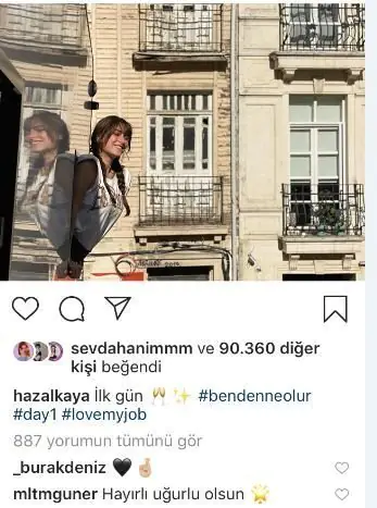 Hazal Kaya film çekimlerine başladı, ünlüler tebrik yağmuruna tuttu! İlk kutlayan bakın kimdi? 10