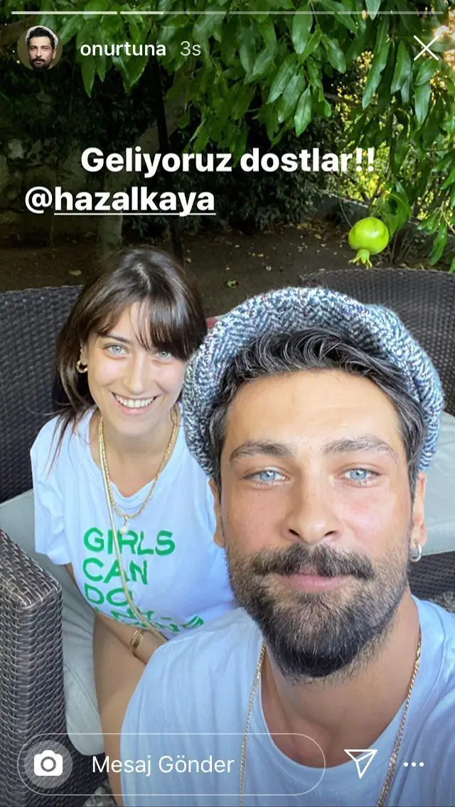 Onur Tuna ve Hazal Kaya'dan sürpriz proje için ilk buluşma, akıllara Sevda Erginci'yi getirdi! 10 Onur Tuna ve Hazal Kaya'dan sürpriz proje için ilk buluşma, akıllara Sevda Erginci'yi getirdi! 10
