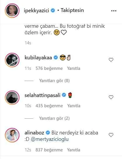 Aşk 101 setini özleyen İpek Filiz Yazıcı paylaştı, Alina Boz şaşırttı! 9
