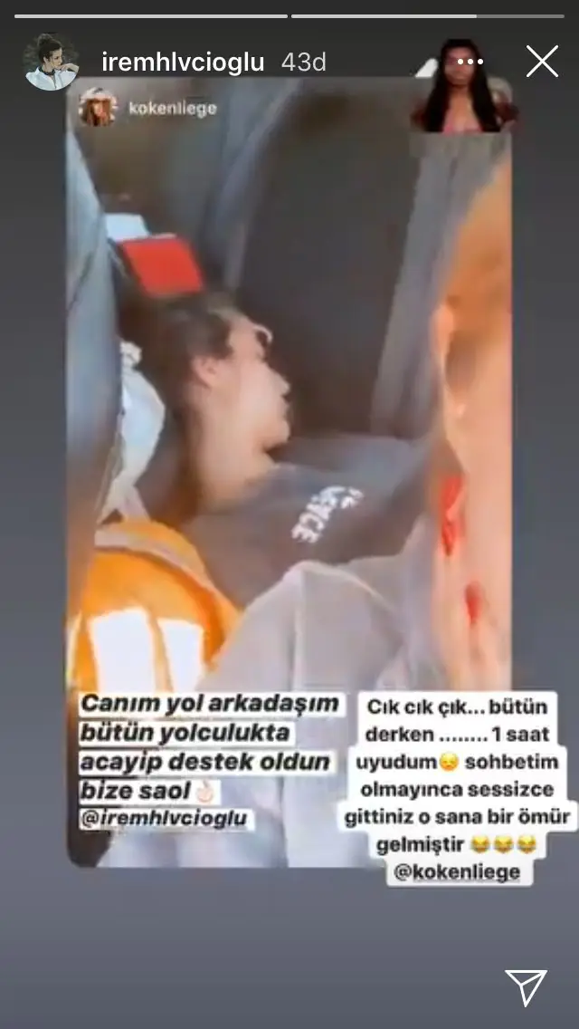 İntikamı acı oldu! İrem Helvacıoğlu, arkadaşı Ege Kökenli'nin fena gazabına uğradı! 7 İntikamı acı oldu! İrem Helvacıoğlu, arkadaşı Ege Kökenli'nin fena gazabına uğradı! 7