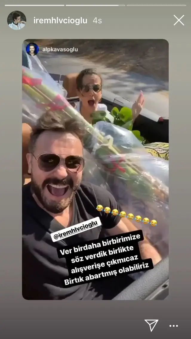 Aman dikkat! İrem Helvacıoğlu yeni çiçeğini neşeyle evine götürdü ama acaba tehlikesini biliyor mu? 10