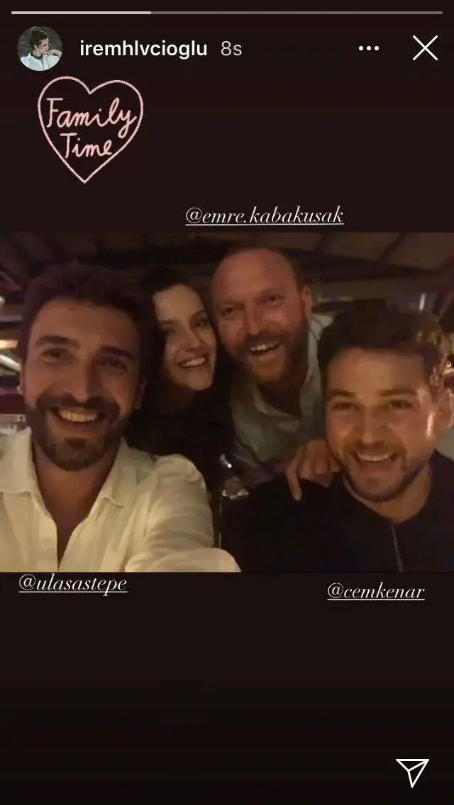 İrem Helvacıoğlu'ndan Sen Anlat Karadeniz'deki rol arkadaşı ile sürpriz paylaşım 8
