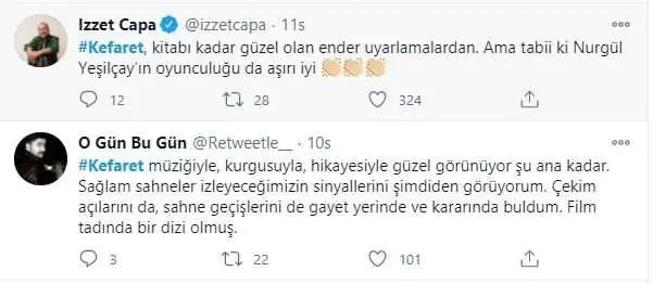 Kefaret nasıl da güzel başladı! Nurgül Yeşilçay yine oynamadı, yaşadı! 5
