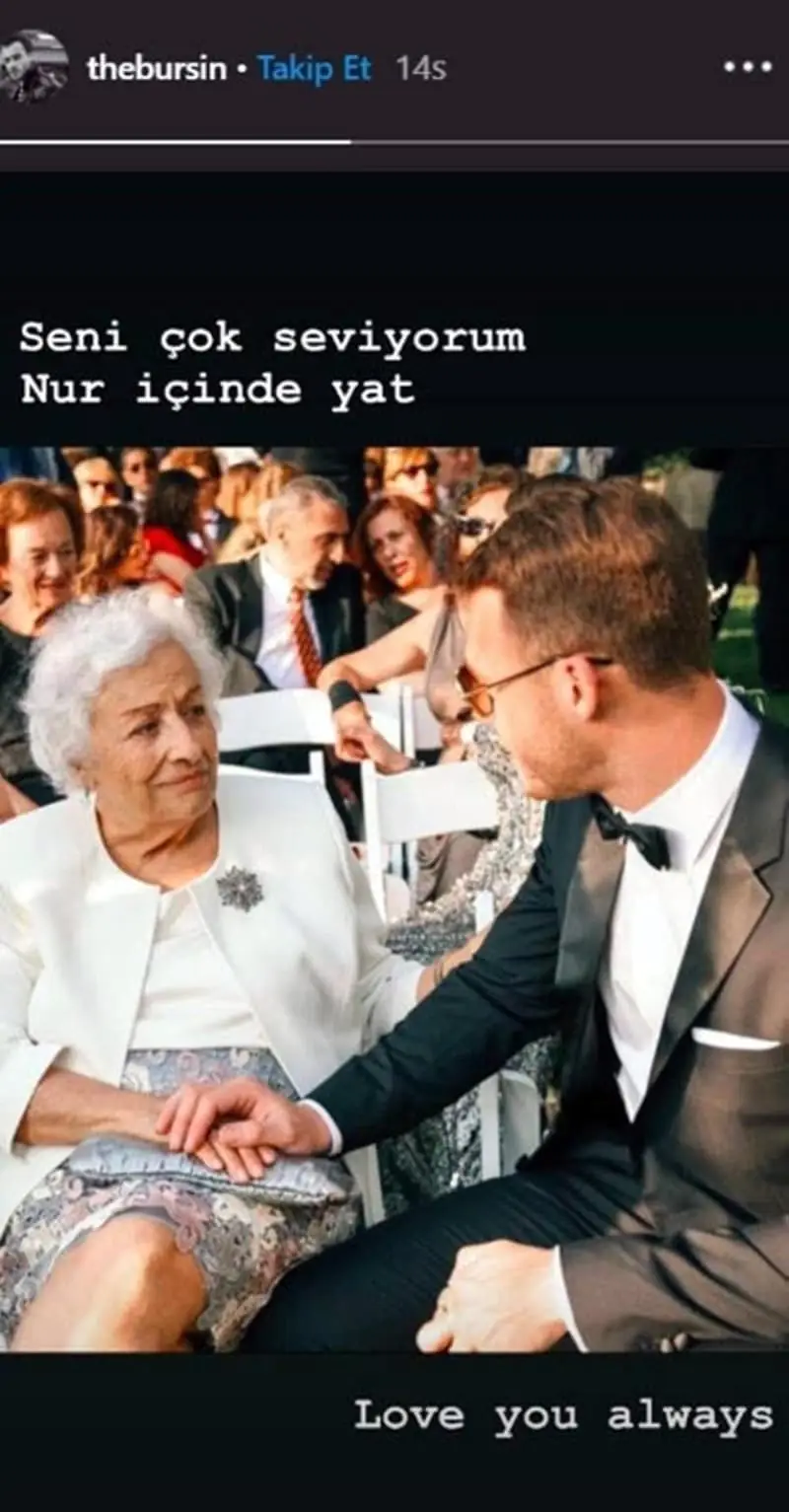 Kerem Bürsin babaanne acısını sette yaşadı! 8
