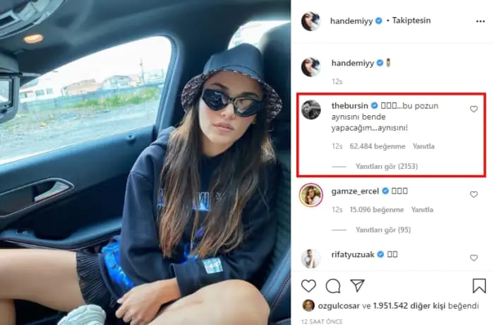 Hande Erçel, Kerem Bürsin ikilisi sosyal medyayı resmen ele geçirdi! 7