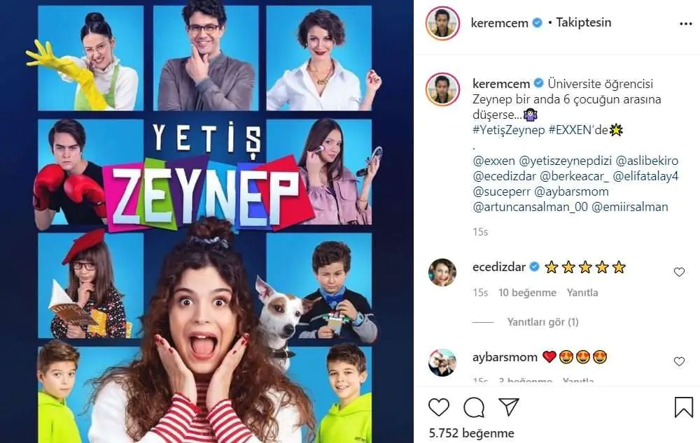Keremcem için aksiyon dizisinden sonra şimdi de komedi sınavı! 7 Keremcem için aksiyon dizisinden sonra şimdi de komedi sınavı! 7