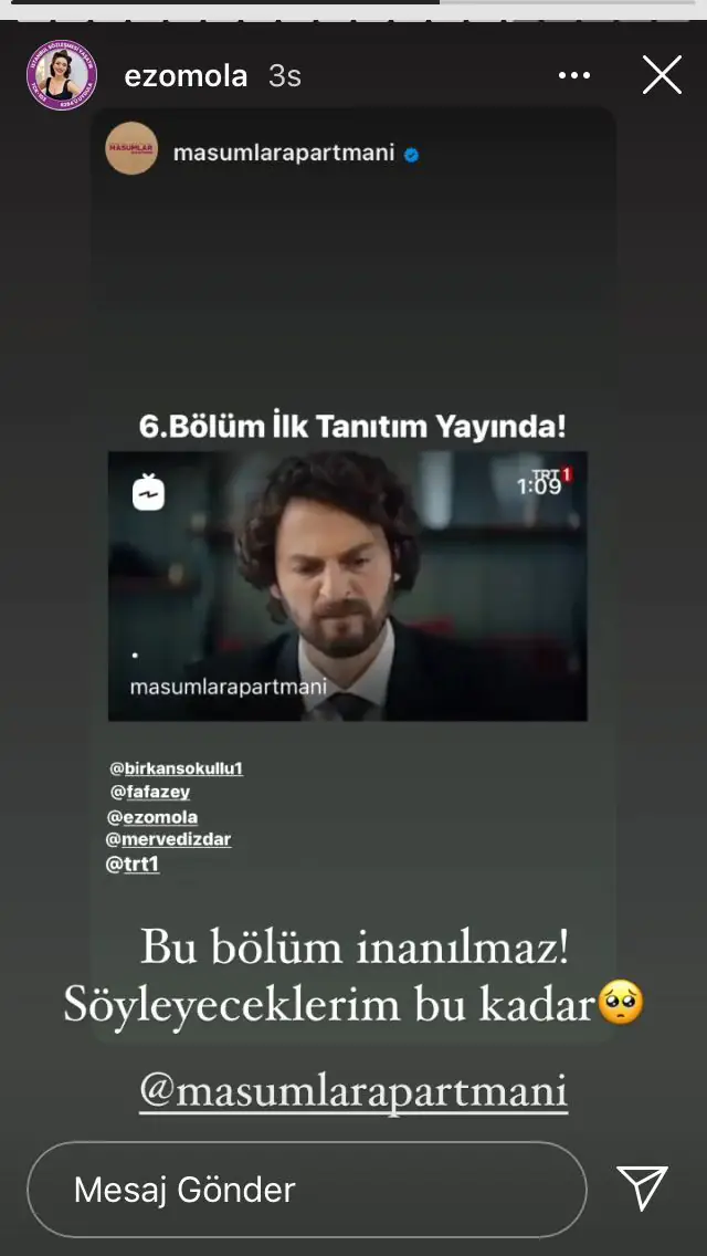 İzledikleriniz ne ki, asıl 6. bölüm inanılmaz! Masumlar Apartmanı için büyük tüyo Ezgi Mola'dan geldi 7