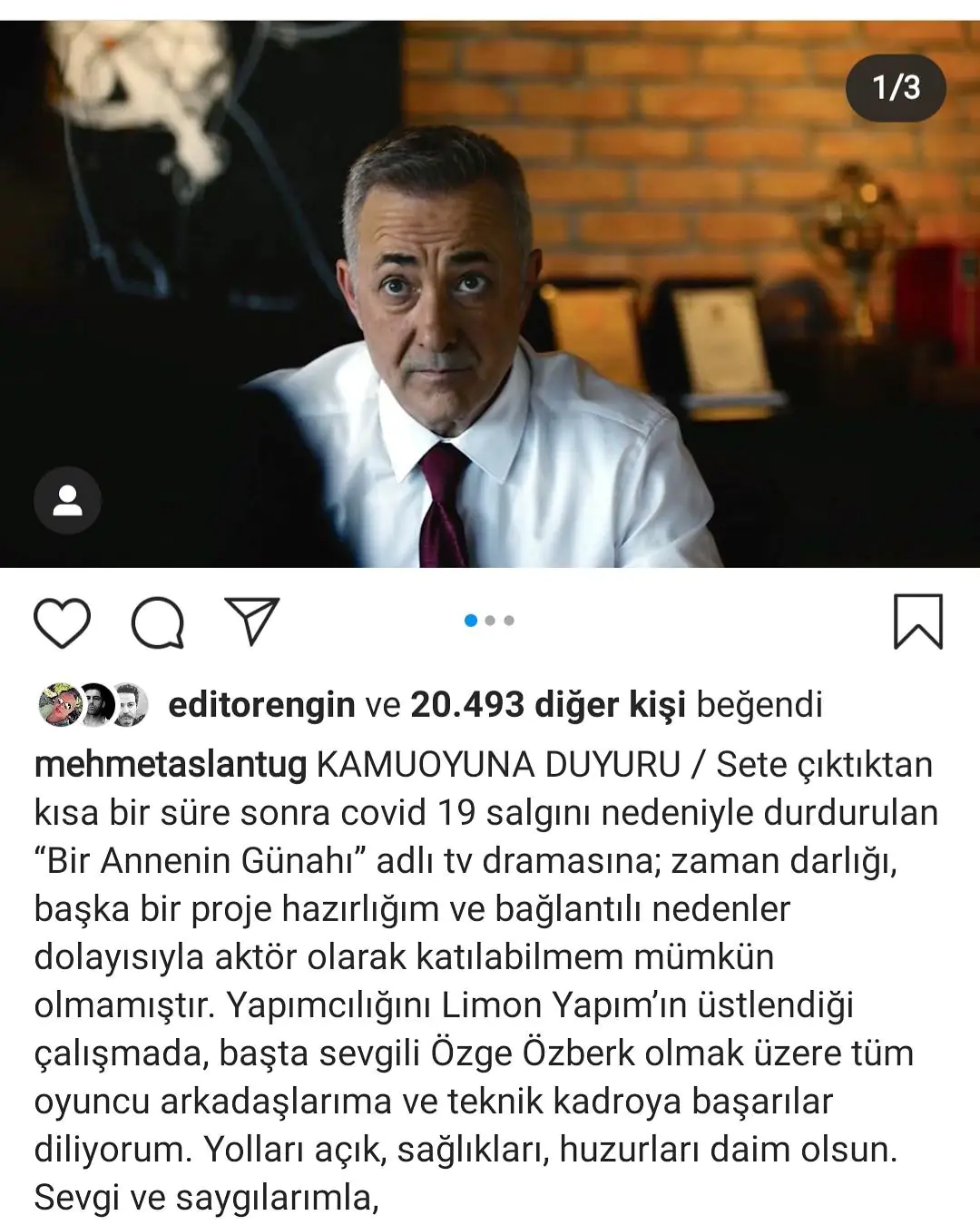 Mehmet Aslantuğ neden Bir Annenin Günahı dizisinden ayrıldı? İşte sebebi! 7 Mehmet Aslantuğ neden Bir Annenin Günahı dizisinden ayrıldı? İşte sebebi! 7