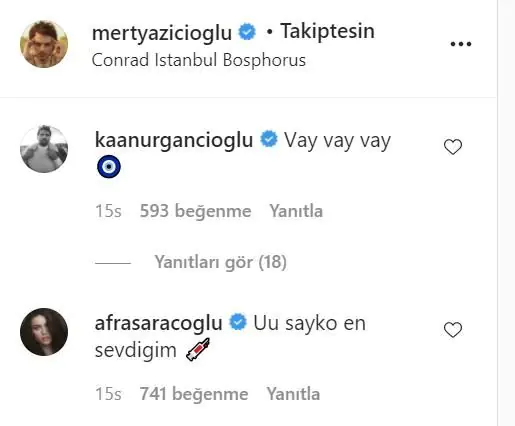 Uu sayko en sevdiğim! Afra Saraçoğlu, sevgilisi Mert Yazıcıoğlu'nun son haline bu tepkiyi verdi 8
