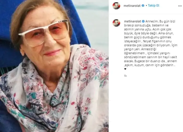 Metin Arolat'ın babası ve ağabeyinin ardından bir acı kaybı daha! 7