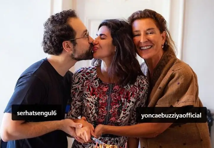 Nesrin Cavadzade, yanağı tutturamadı kankası ile öpüştü! 7