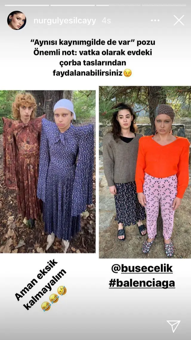 Nurgül Yeşilçay'dan Azra Akın'a benzeyen yeğenine güldüren tavsiye! 9 Nurgül Yeşilçay'dan Azra Akın'a benzeyen yeğenine güldüren tavsiye! 9